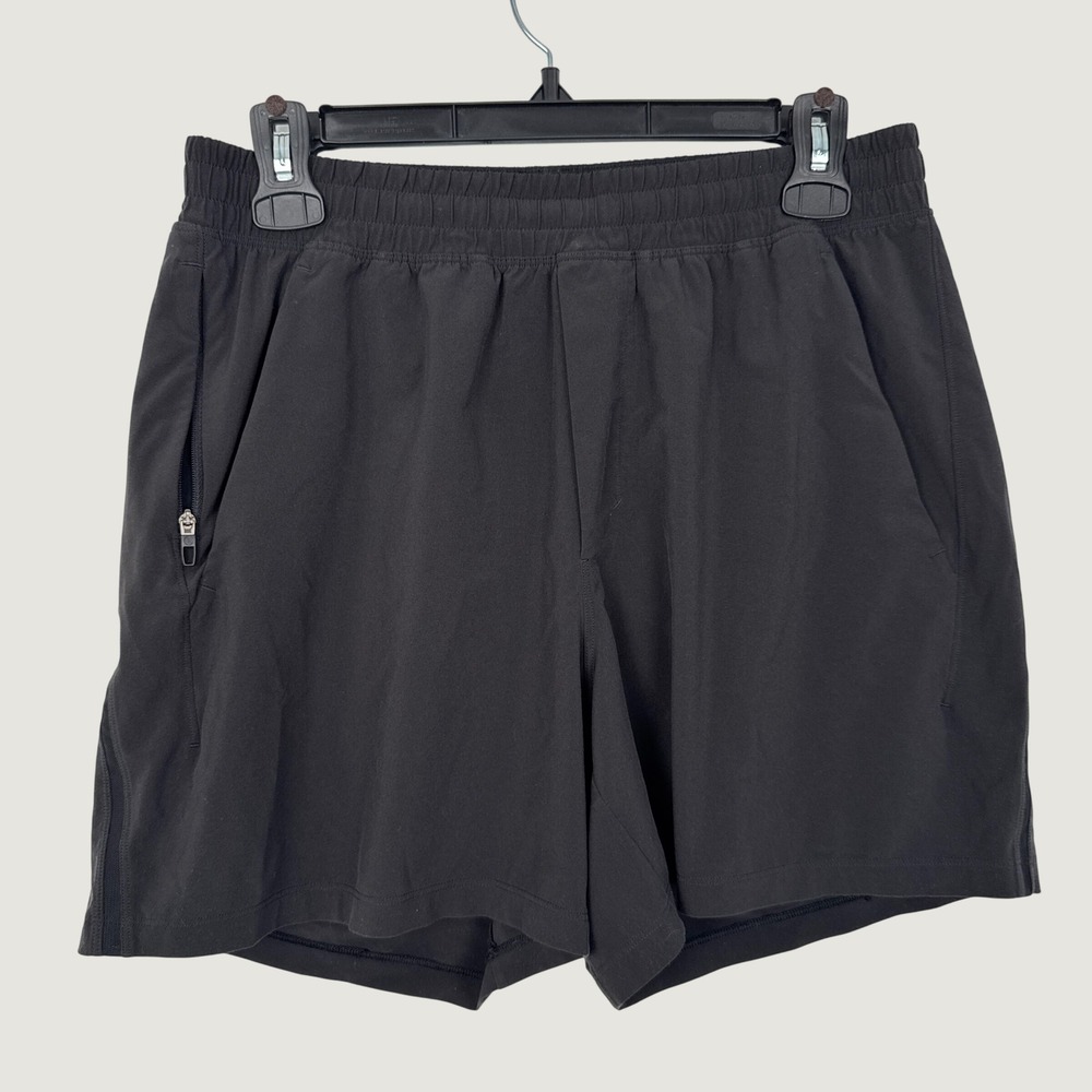 Lululemon Pace Breaker Lined Short 5" Black Mens Medium LM7B86S.03
